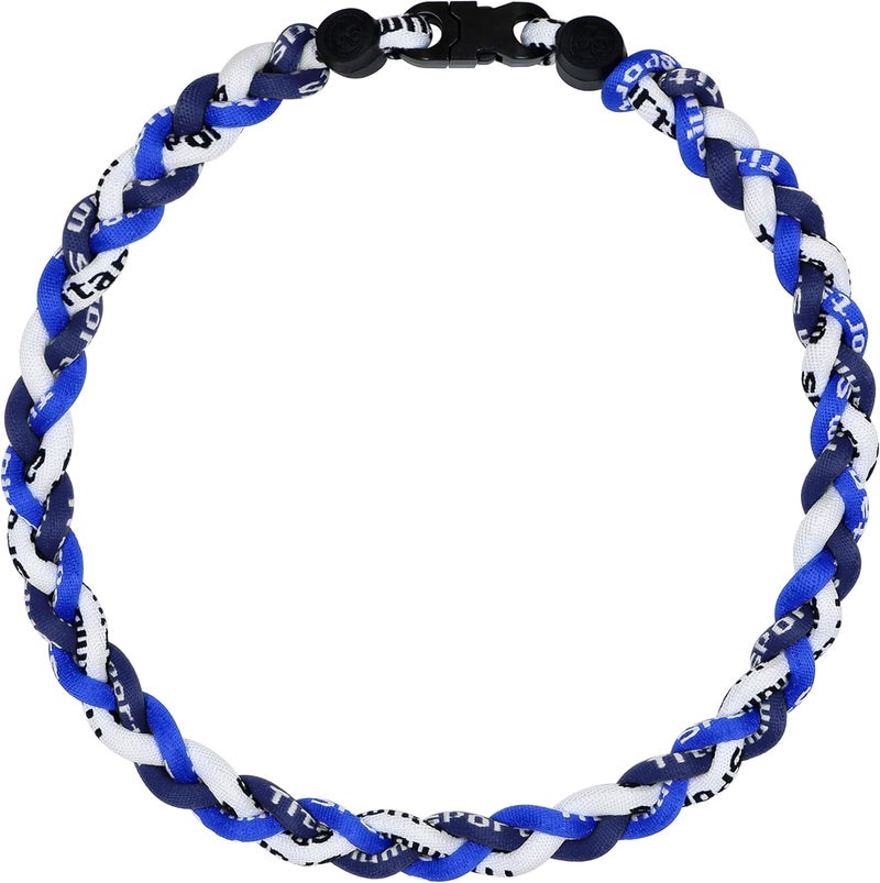 SUPBOMM Baseball Rope Necklaces, League Team Colors Braided Necklace, Baseball Team Gifts - Image 1
